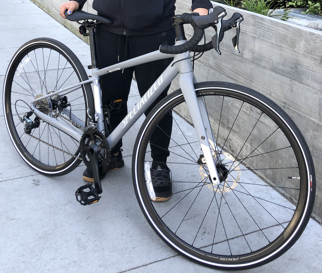 2018 Specialized Diverge E5 Elite 44cm Silver, gray or bare metal