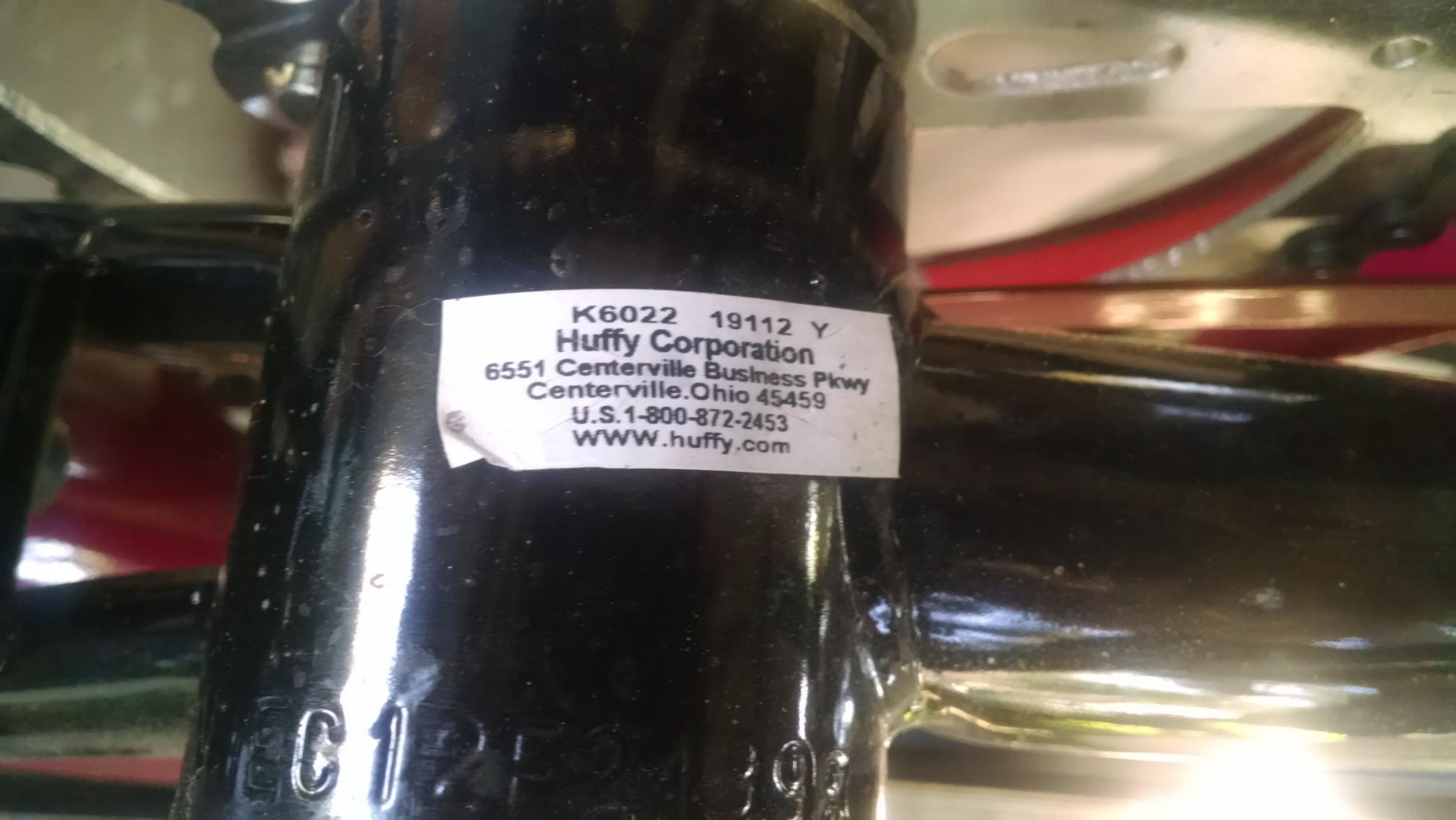 Huffy Santa Fe Black and Red