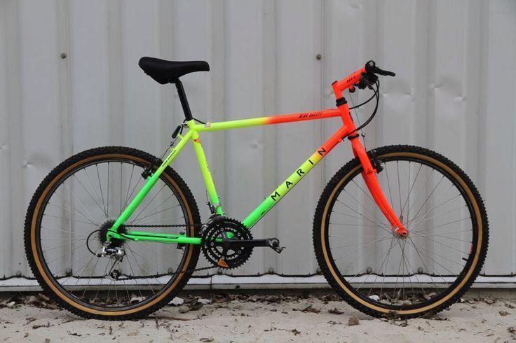 1991 Marin Bikes 1991 Green, Yellow or Gold, and Red