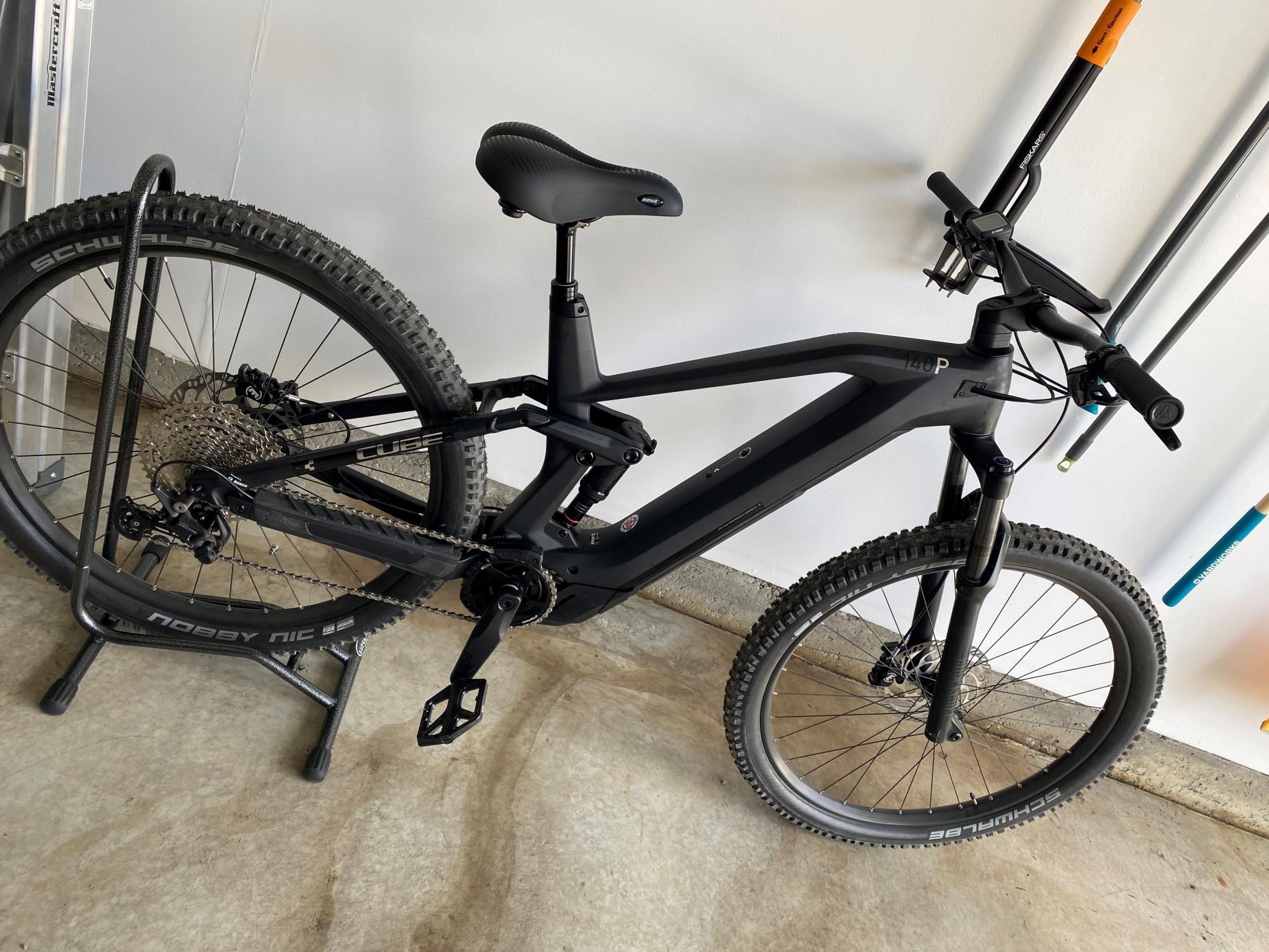 2022 Cube Stereo 140 HPC Pro E625 29 Large Carb... Black