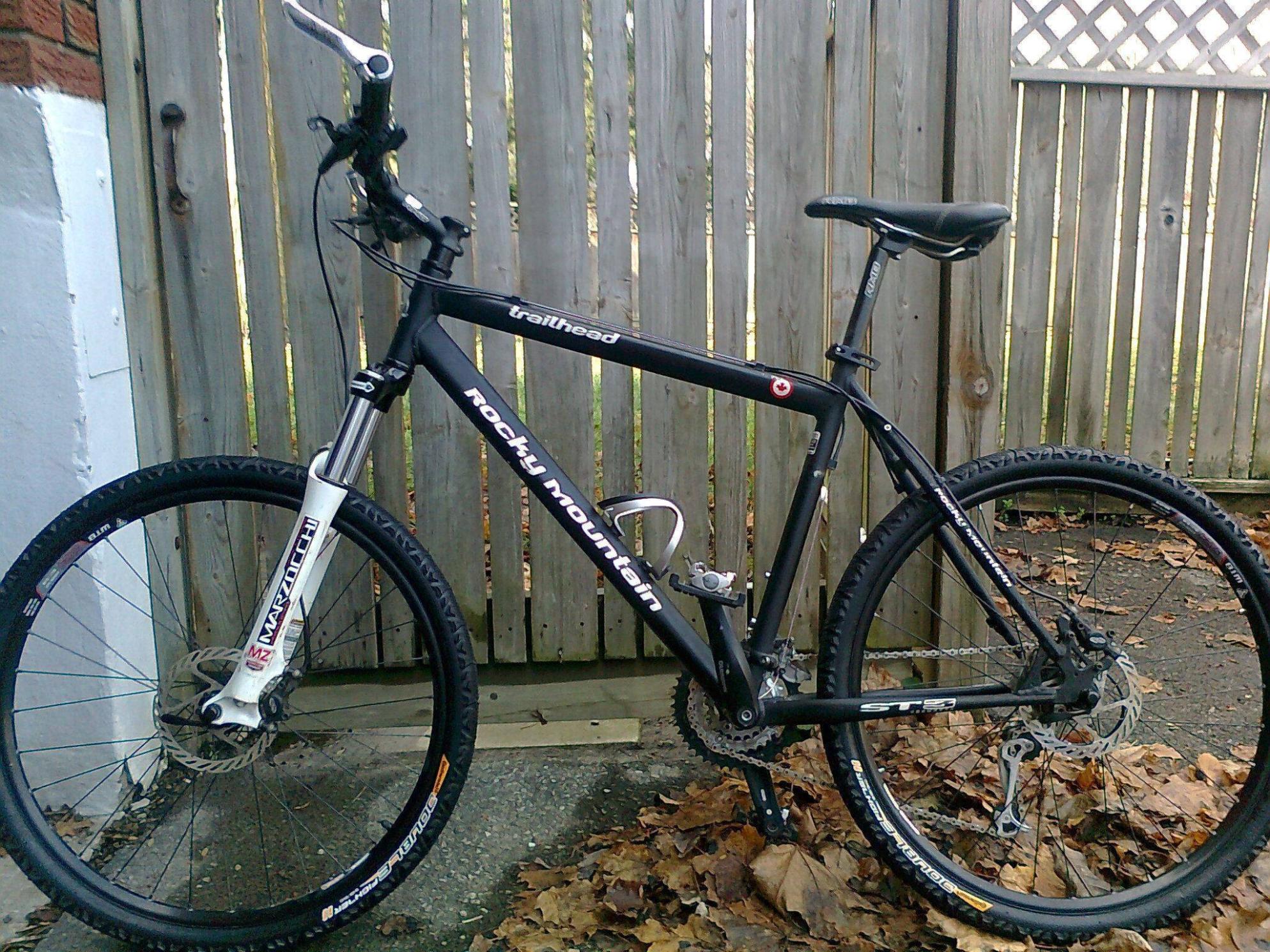 2007 Rocky Mountain Bicycles trailhead Black and White
