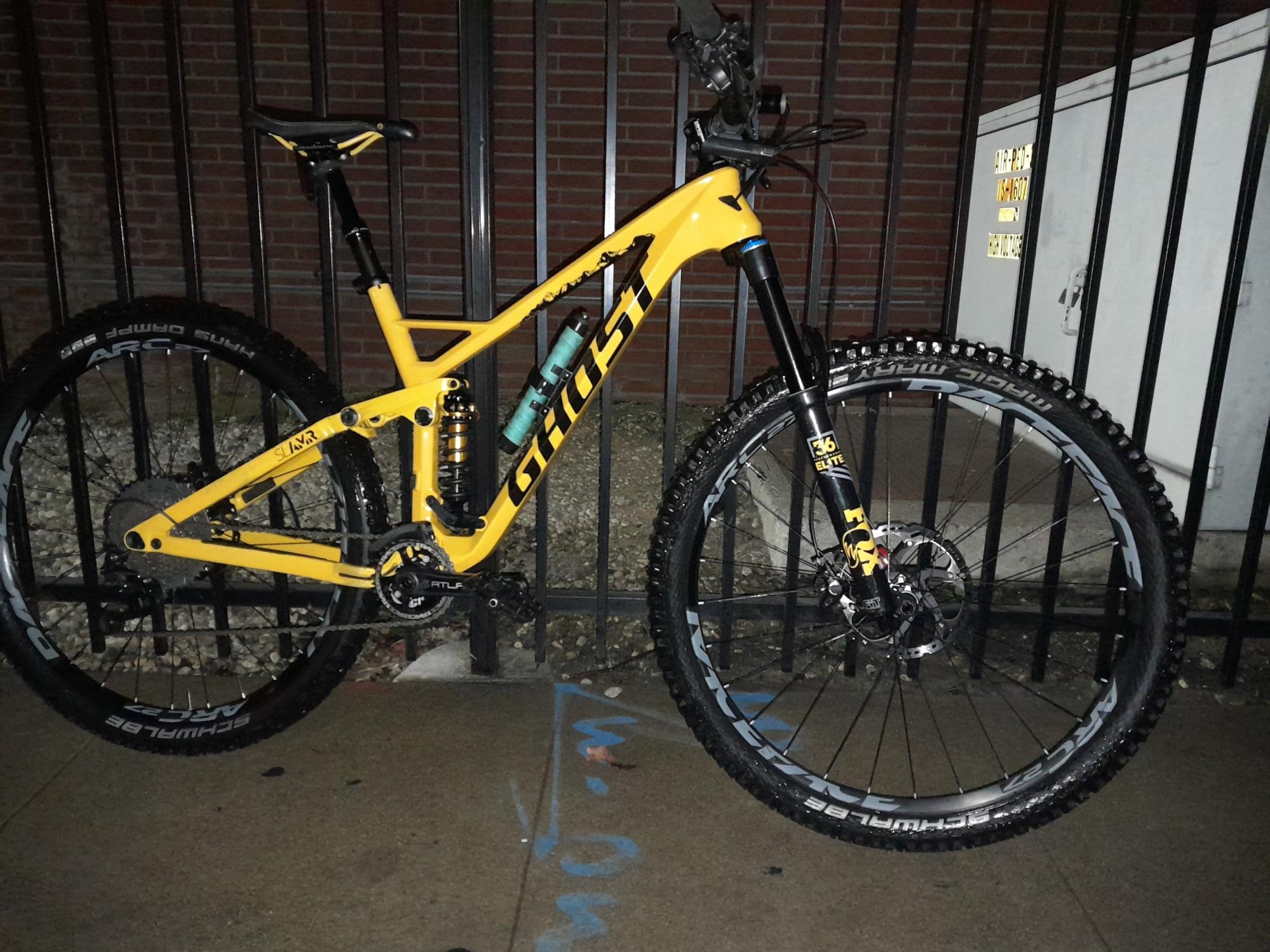 2019 Ghost Slamr Yellow or Gold
