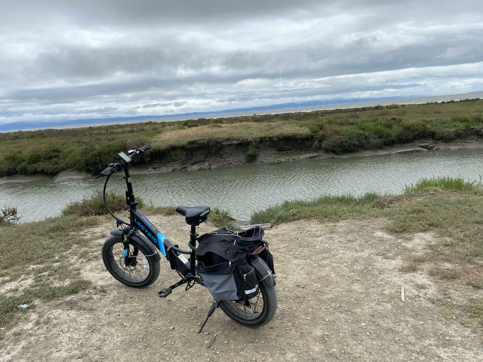 2021 Lectric eBikes Step-thru edition Black and Blue