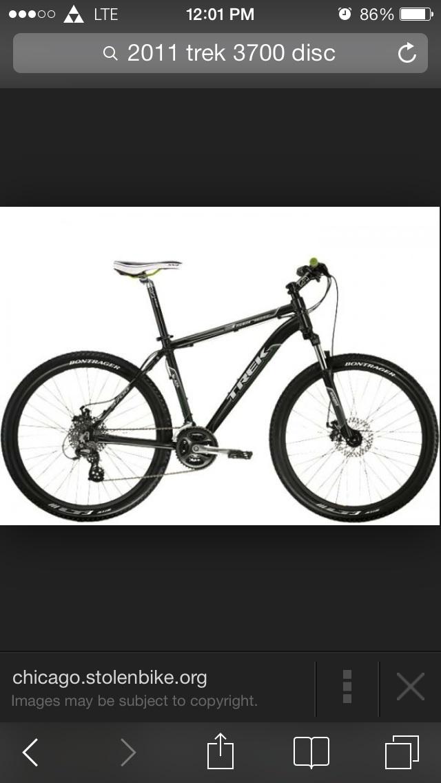 2011 Trek  Black and Green