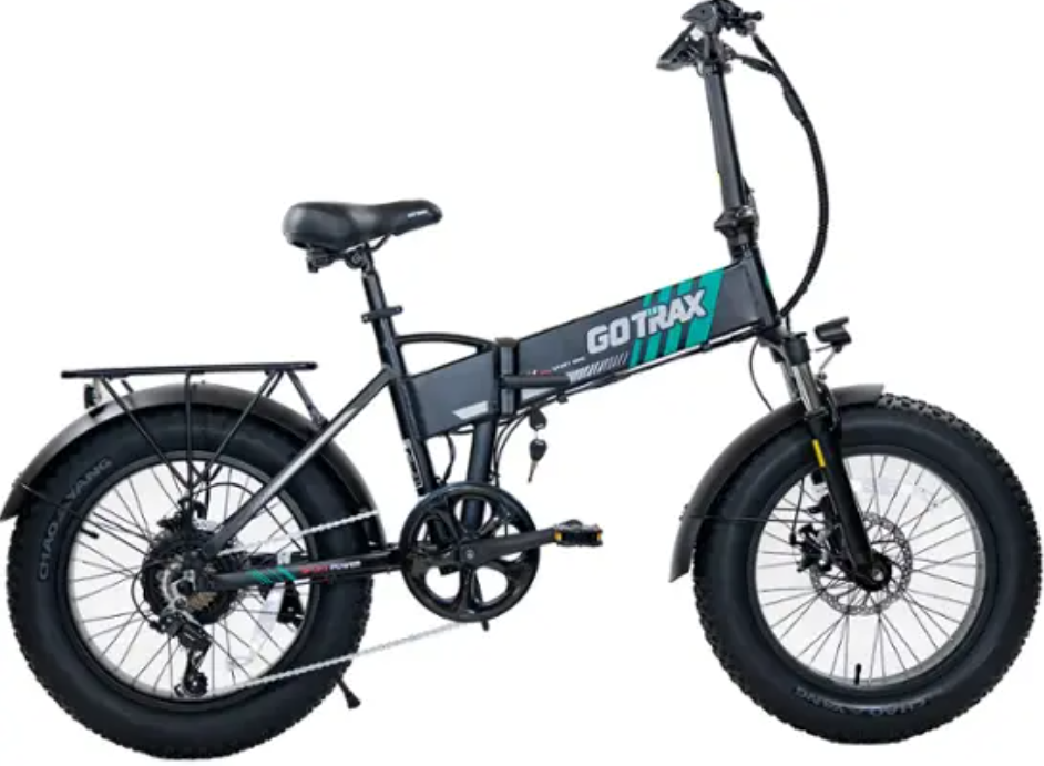 2024 GOTRAX Z4 PRO Foldable Ebike Black and Green