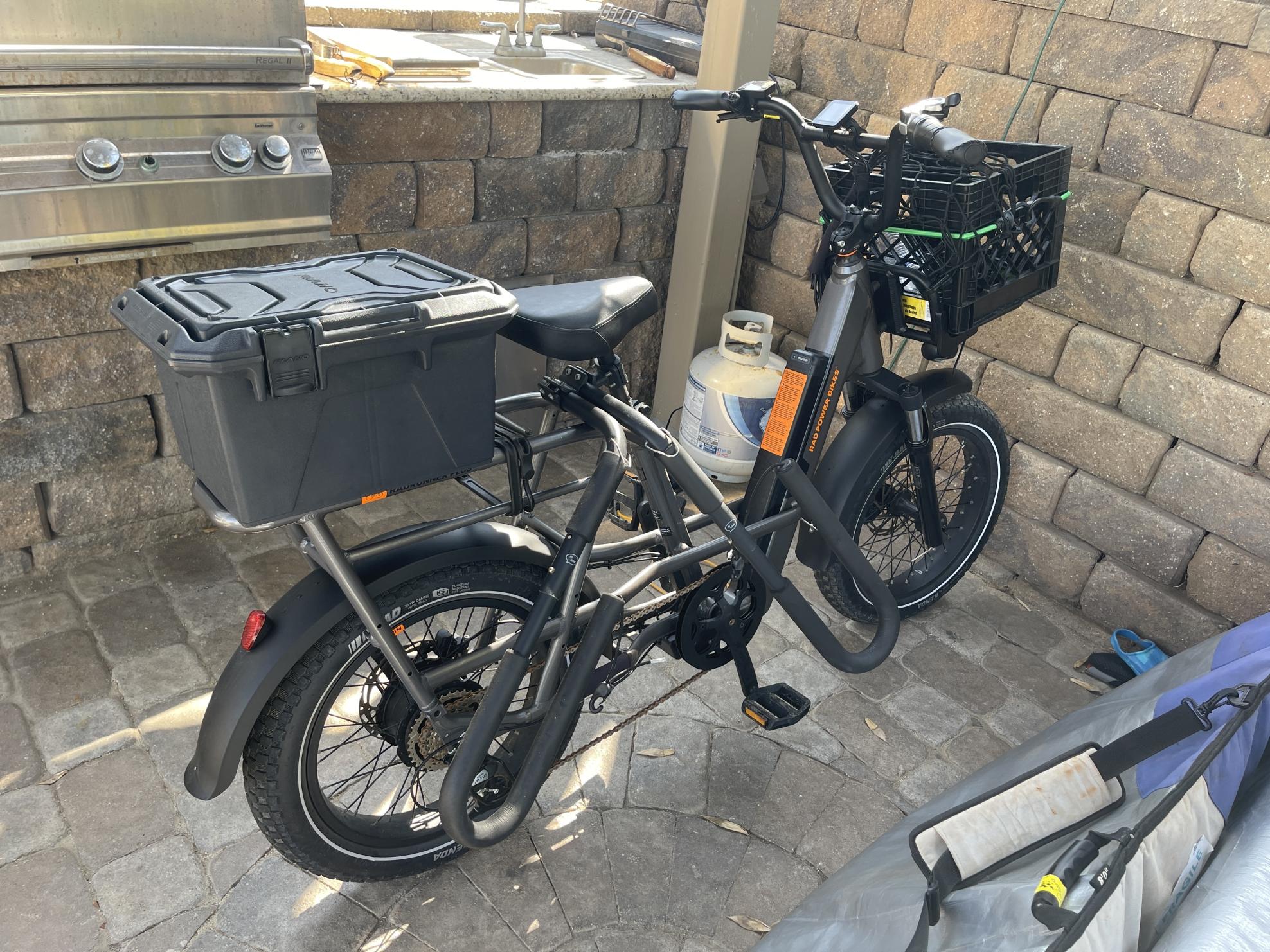 2023 Rad Power Bikes Rad runner 3 plus Black and Silver, gray or bare metal