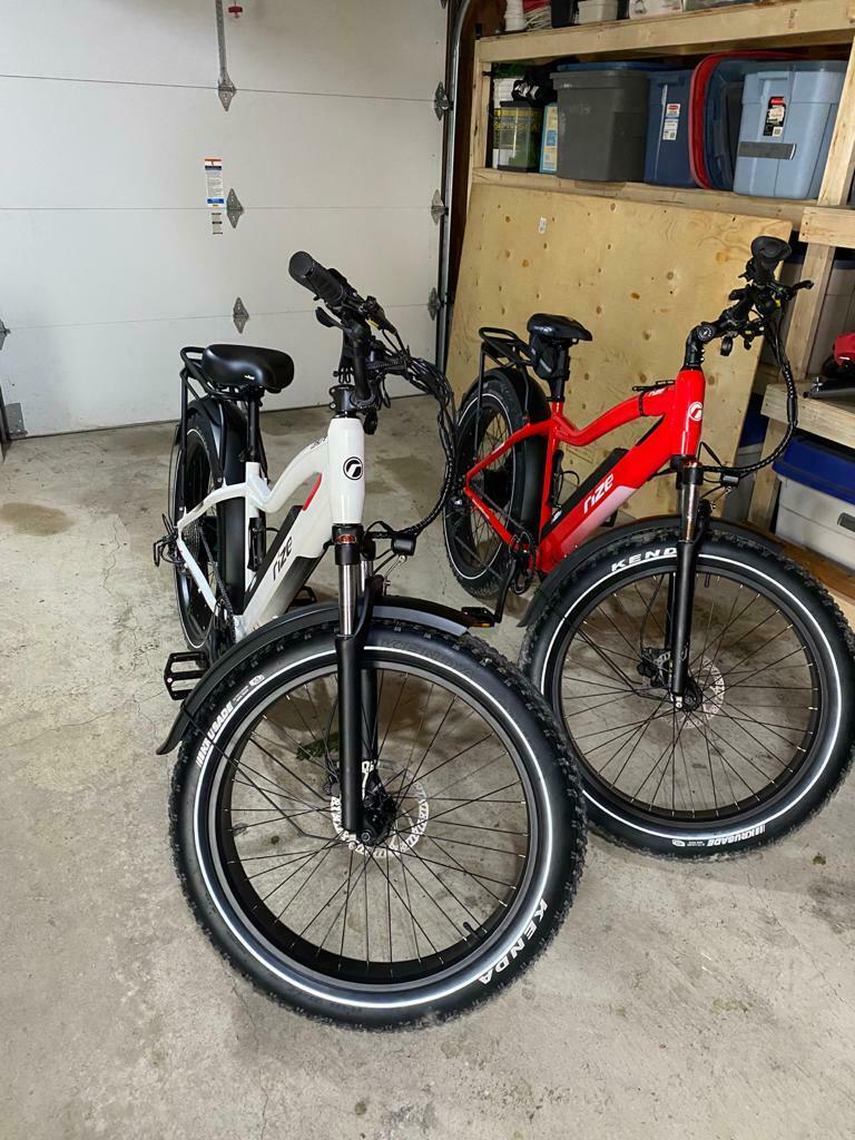 2020 Rize ebike Leisure step White