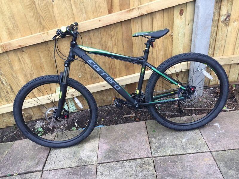 2016 Carrera bicycles Vulcan Black, Green, and Green