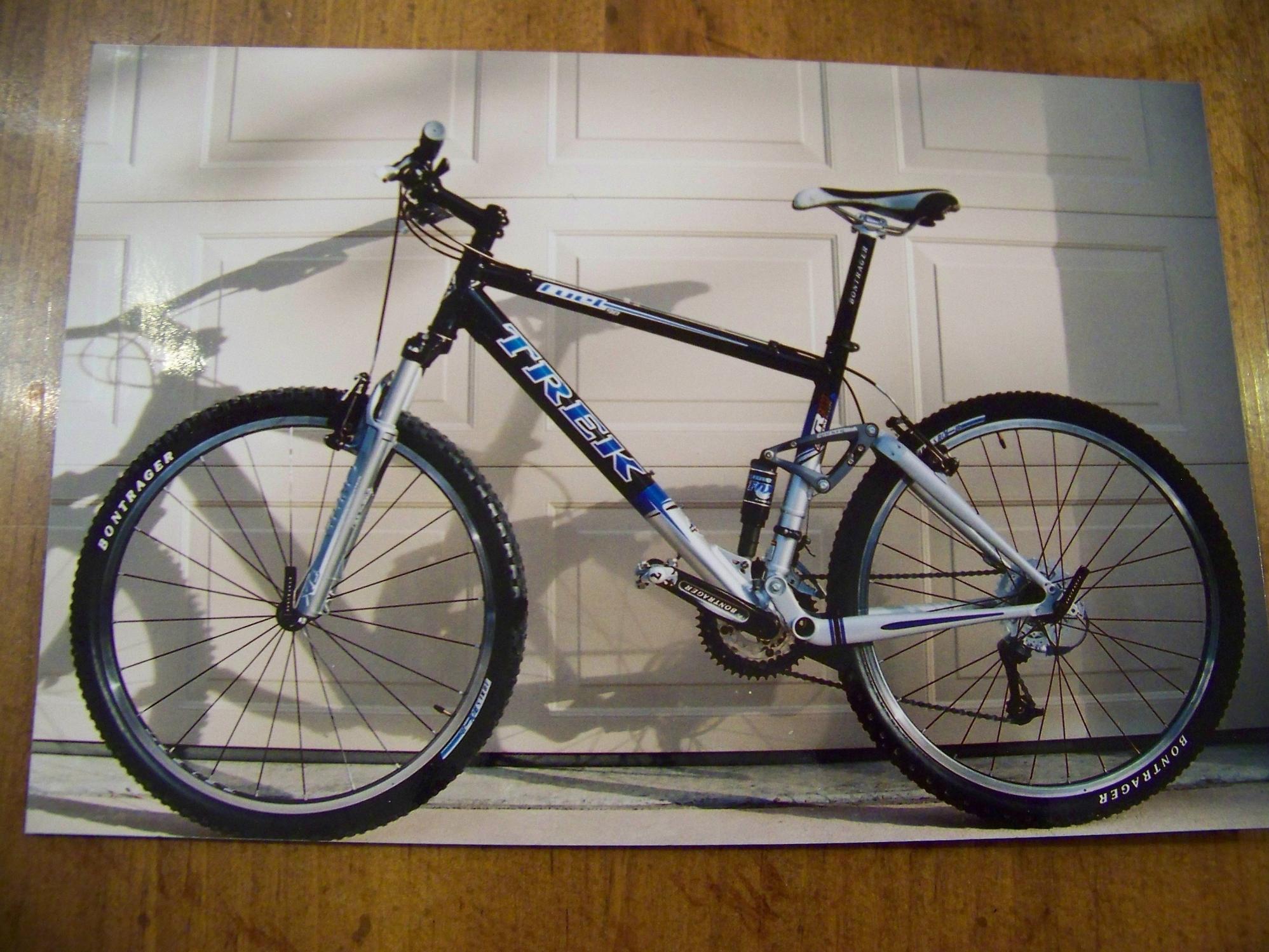 2003 Trek Fuel 90  Silver or Gray and Black