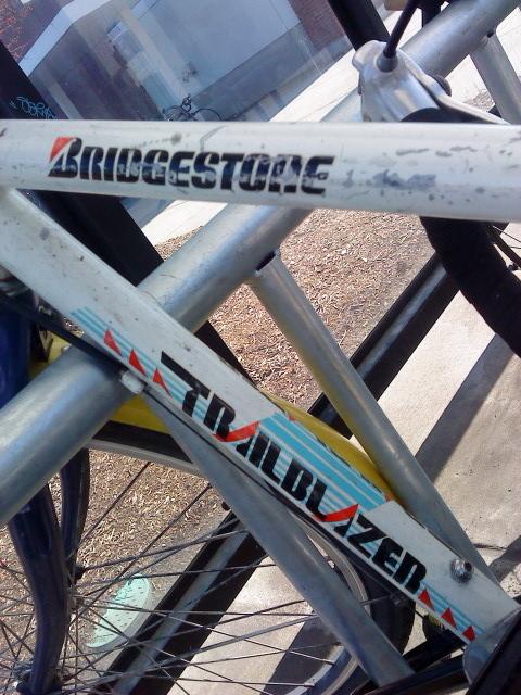 80 Bridgestone trailblazer  White