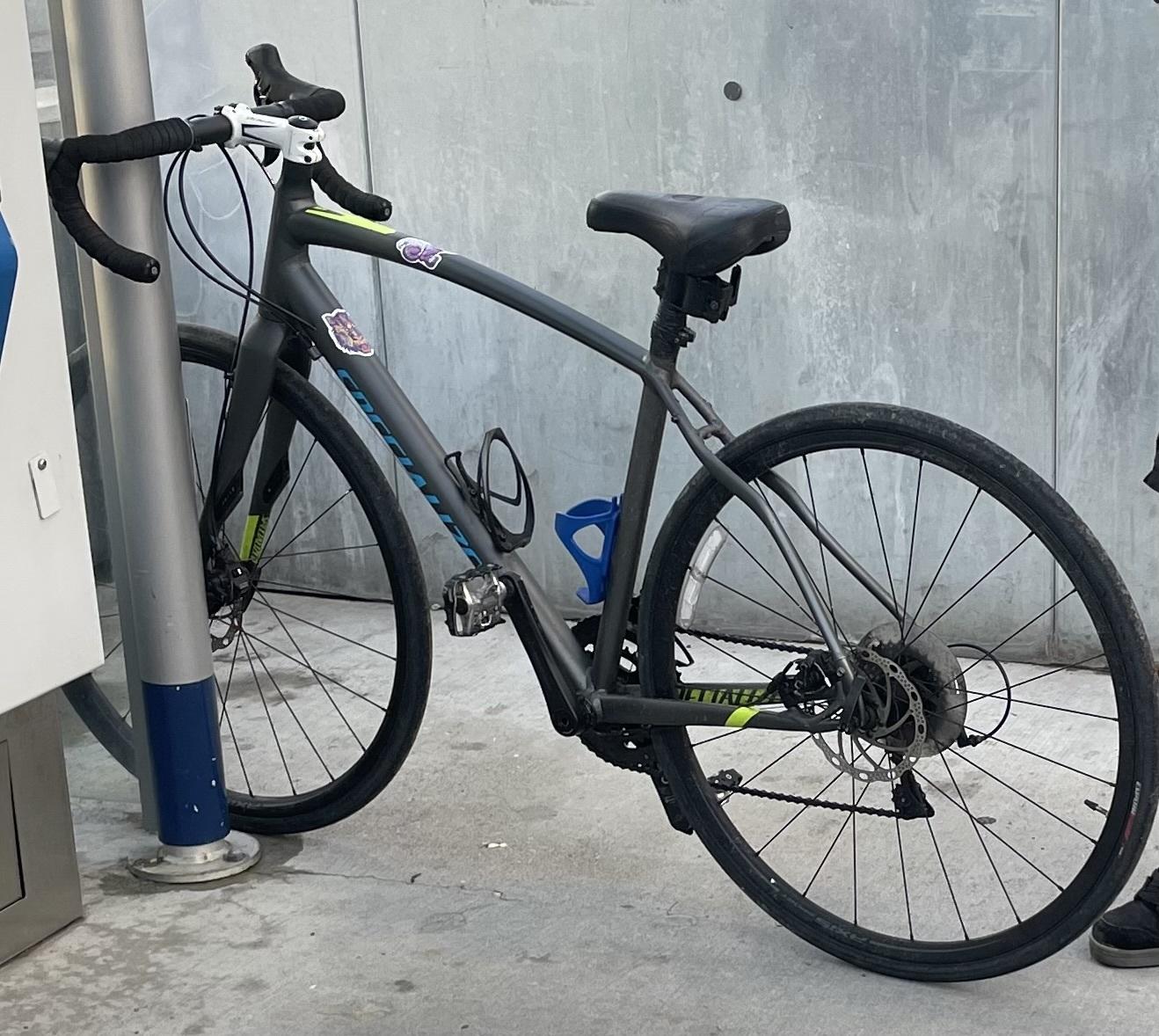 2016 Specialized Silver, gray or bare metal