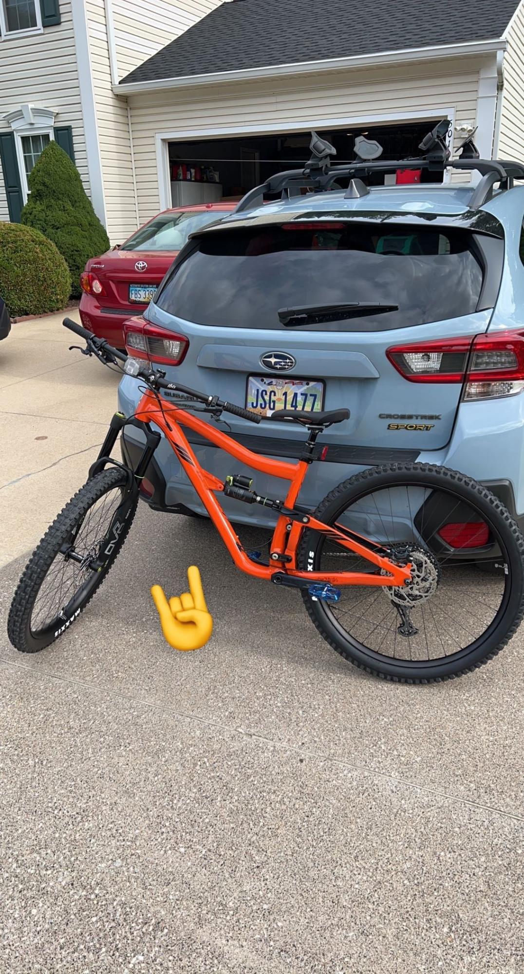 2022 Ibis Ripmo AF SLX Orange and Black