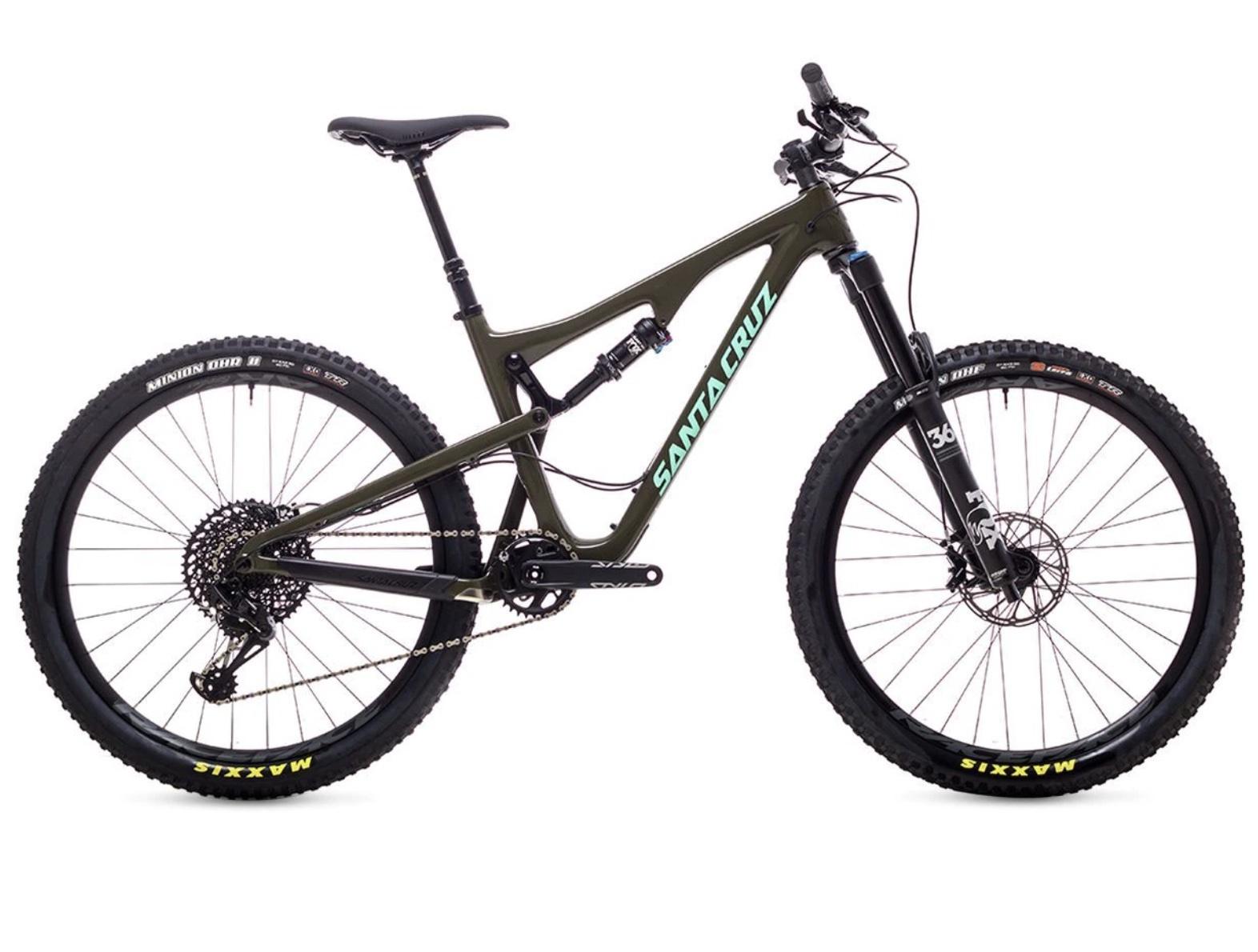 2018 Santa Cruz Bronson C Green