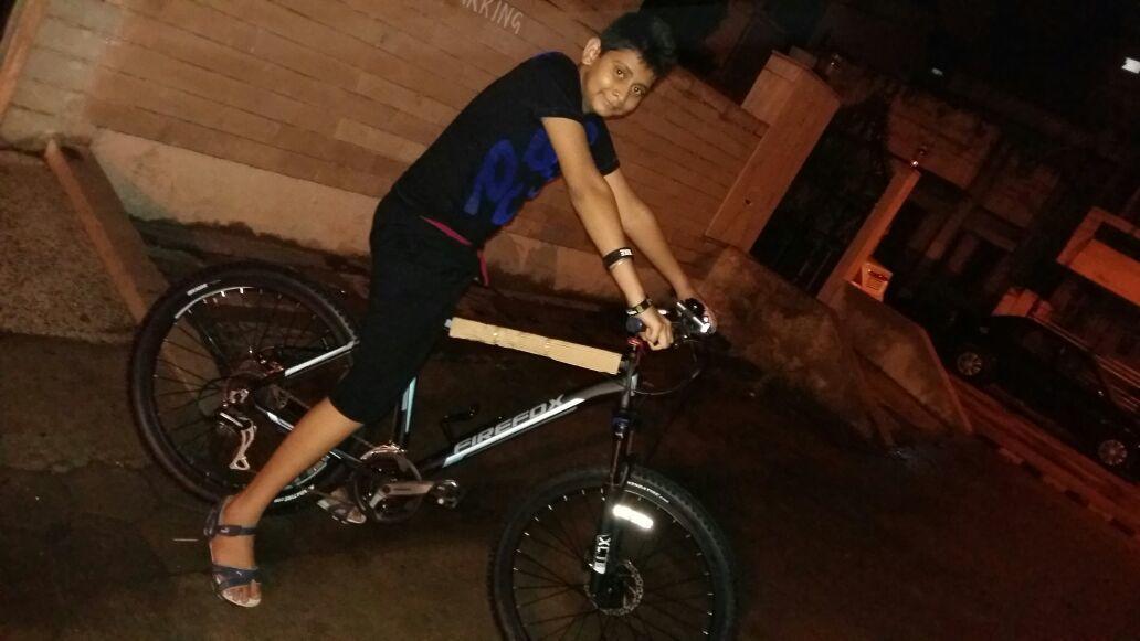 2015 Firefly Bicycles sniper Blue and Black