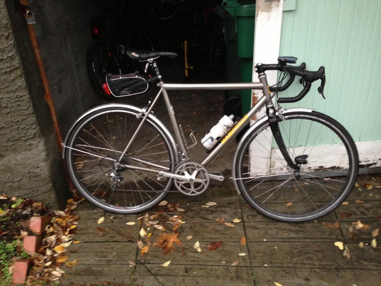 2009 Hampsten Cycles Strada Bianca Ti Silver or Gray