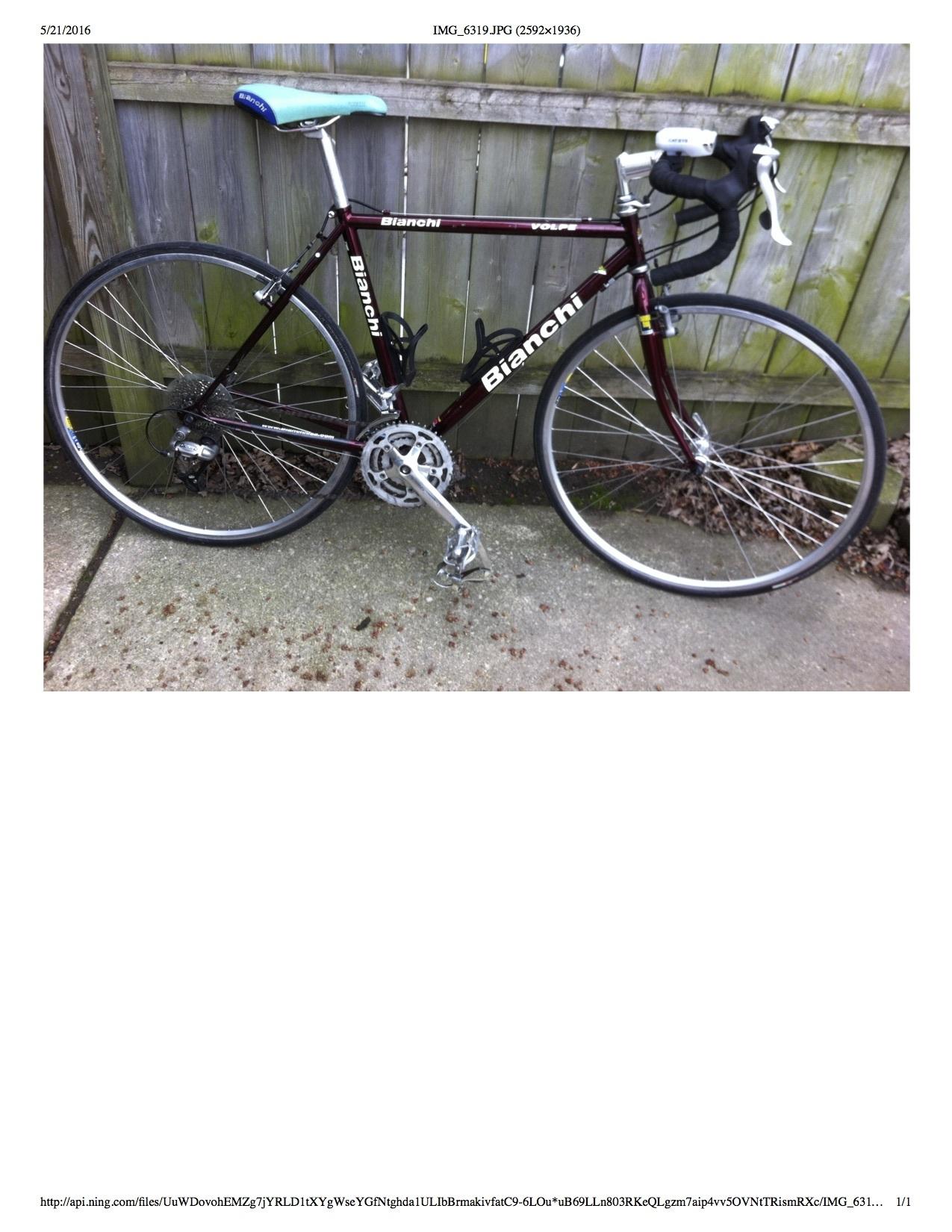 2001 Bianchi Volpe Red