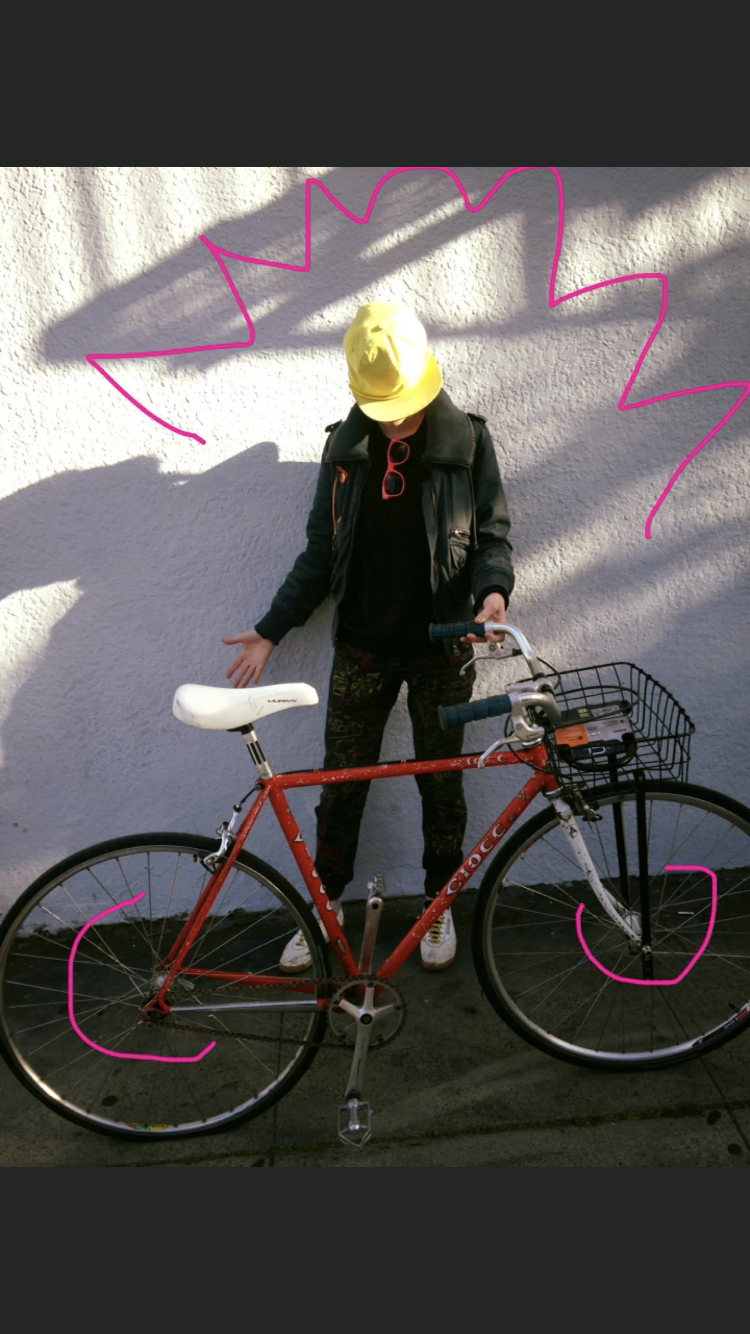 Ciocc man's frame Red