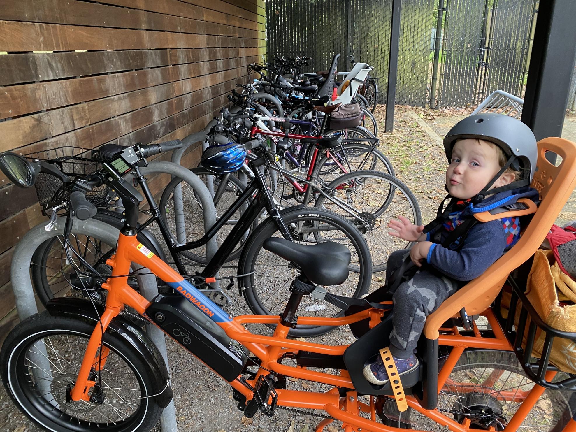 2021 Rad Power Bikes RadWagon Orange