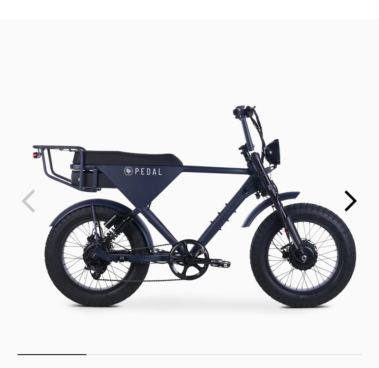 2022 Pedal Electric AWD lll Dual motor Black
