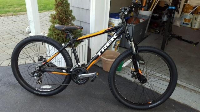 2015 Trek 3500 Black and Orange