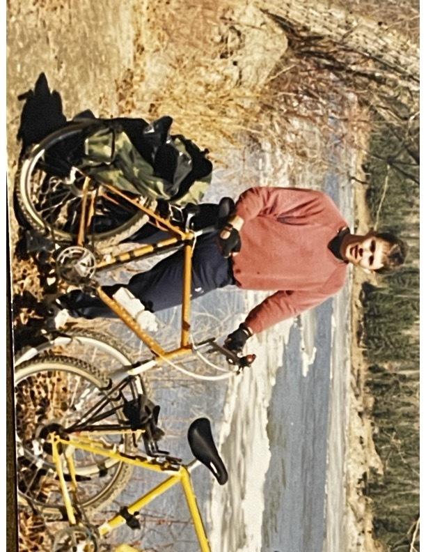 1987 Rocky Mountain Bicycles Transpo Orange, White, and Black