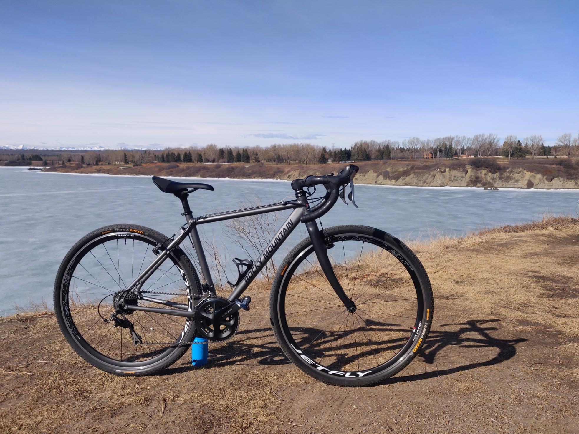 2007 Rocky Mountain Bicycles Solo CXR Silver, gray or bare metal