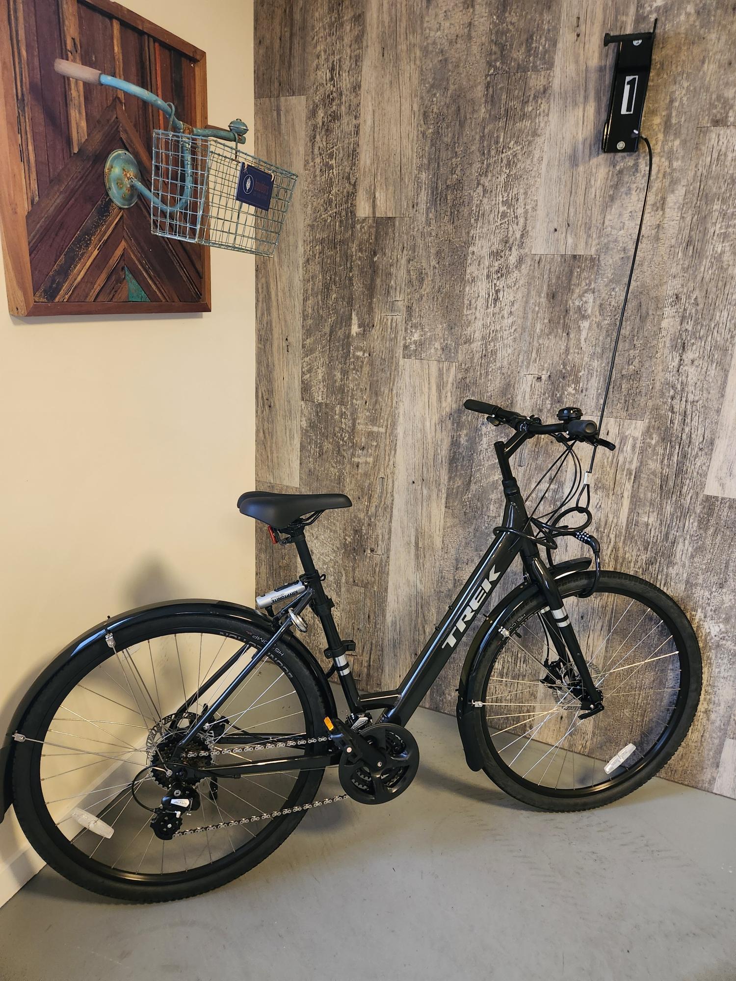 2023 Trek Verve 1 Disc Low Step Black