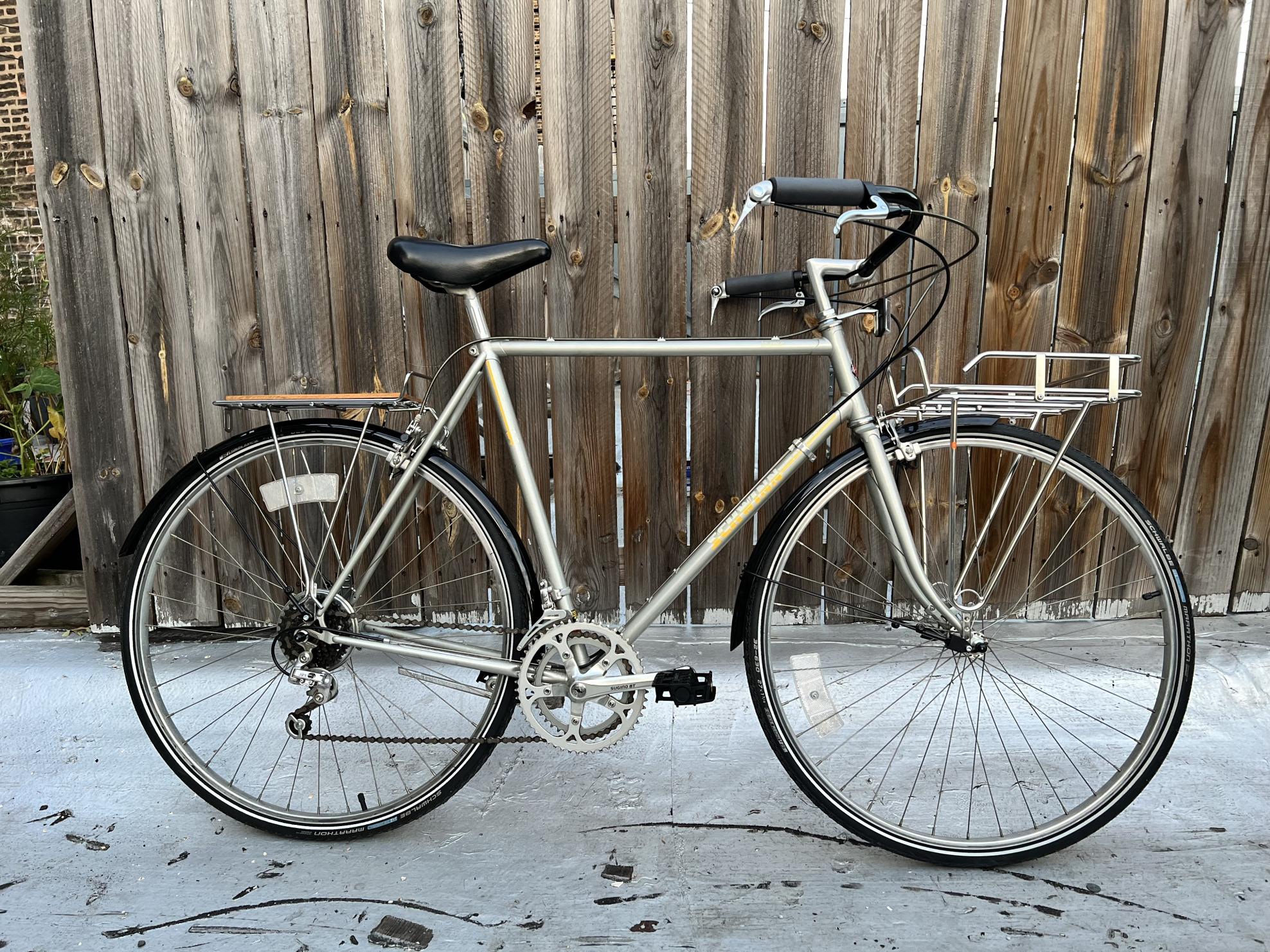 1984 Schwinn X-tra Lite Deraileur-Equipped Silver, gray or bare metal