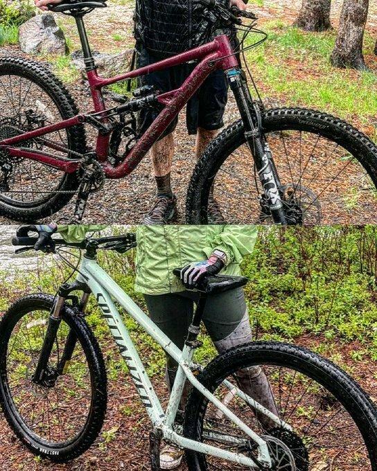2022 Specialized Status and rockhopper Purple