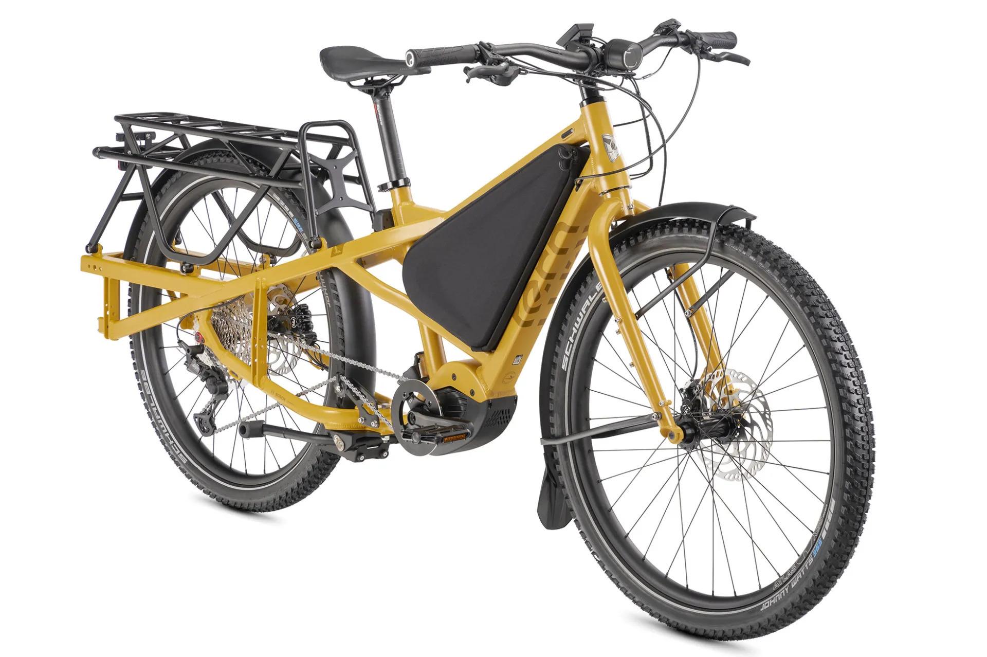2024 Tern Orox cargo bike (rear storage) Yellow or Gold