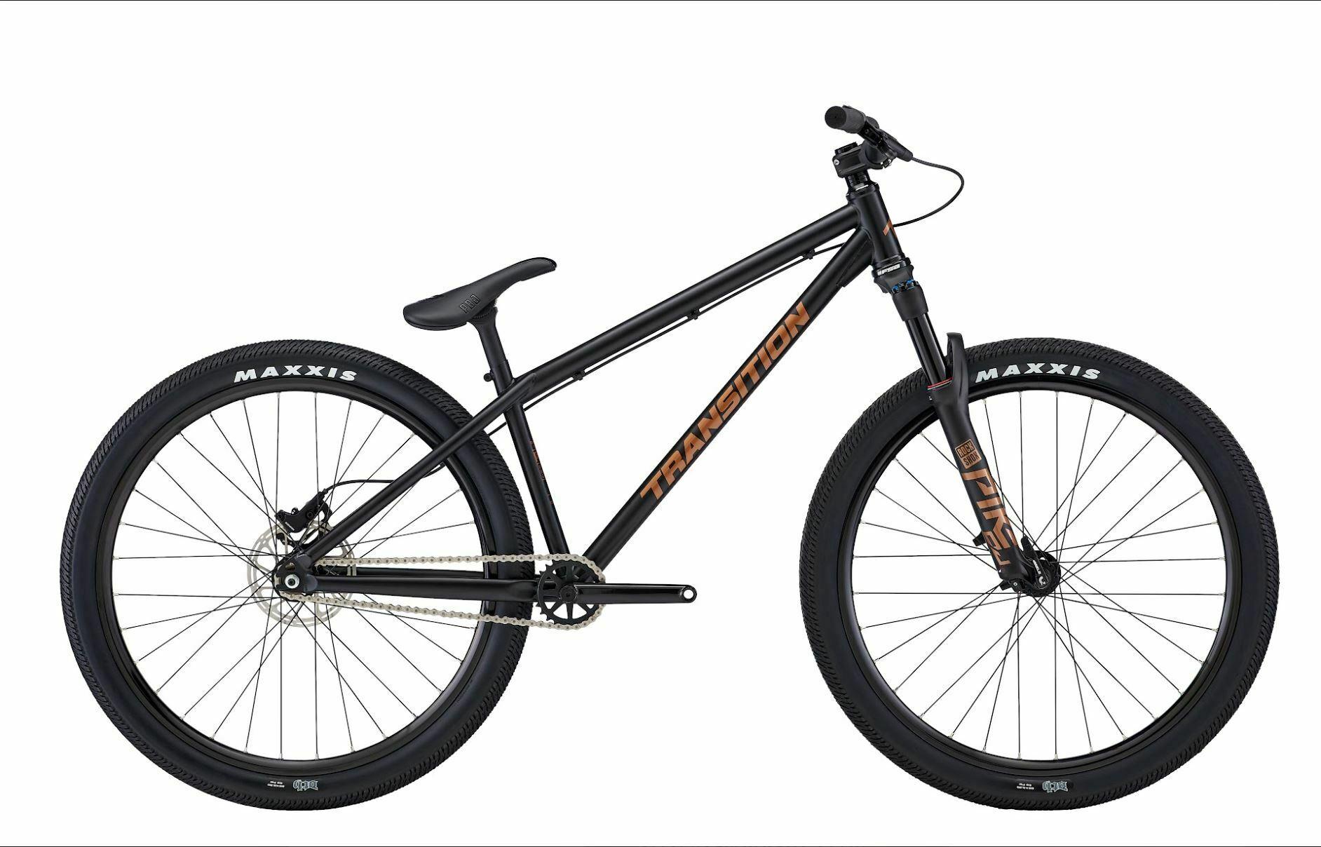 2023 Transition Bikes PBJ X-Long Black and Yellow or Gold