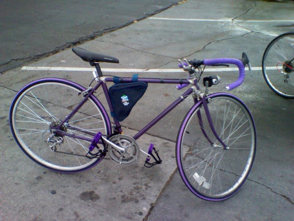 80 Schwinn RoadBike  Purple