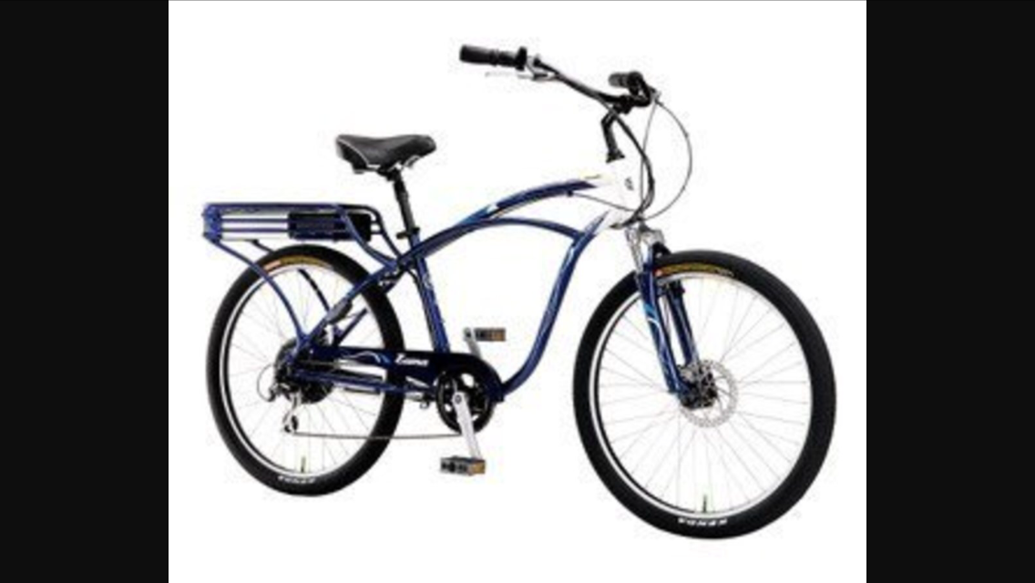 2010 IZIP Zuma Cruiser Blue and White