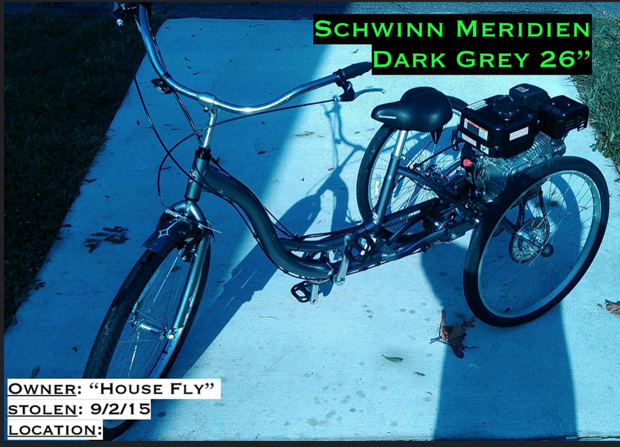 Schwinn Meridian 26 Single Speed Silver or Gray