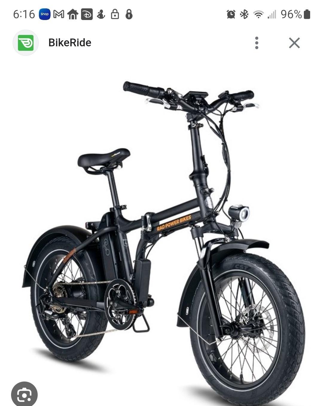 2019 Rad Power Bikes Rad Mini Black
