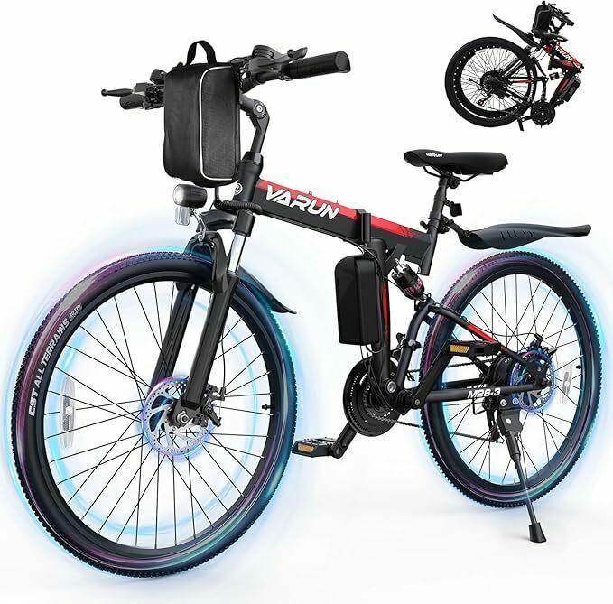 2025 Other VARUN Peak 750W Motor Foldable Electr... Black and Red