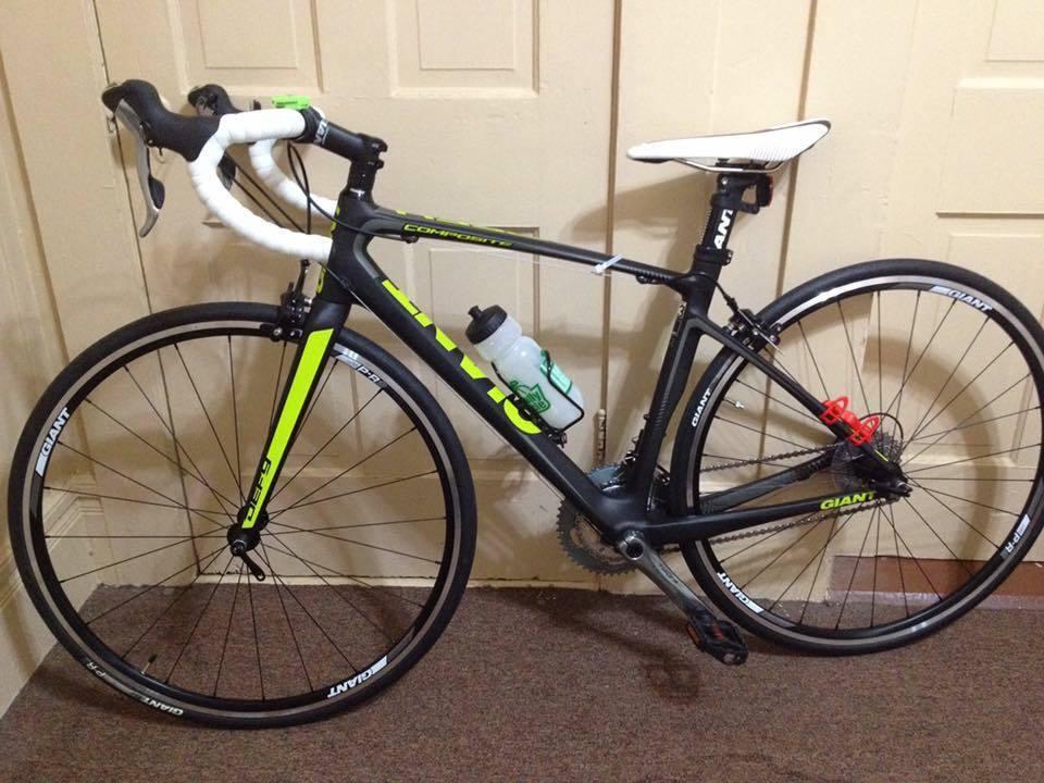 2014 Giant Defy Composite 3 Black and Green