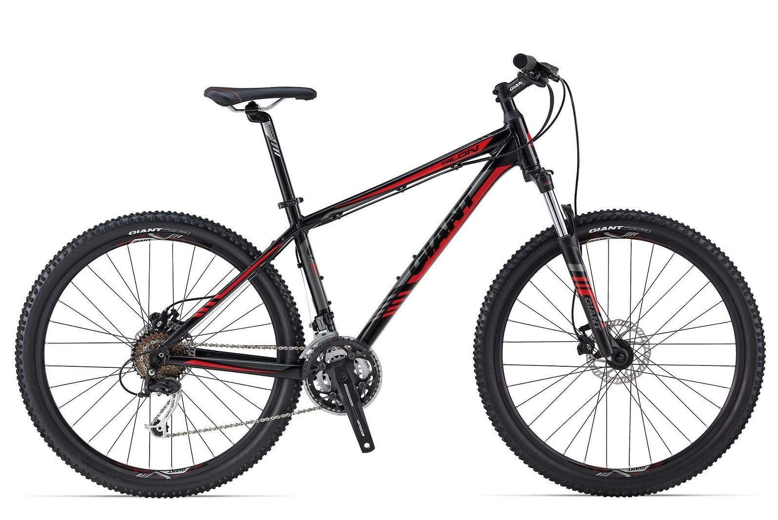 2014 Giant Talon 27.5 1 Black and Red