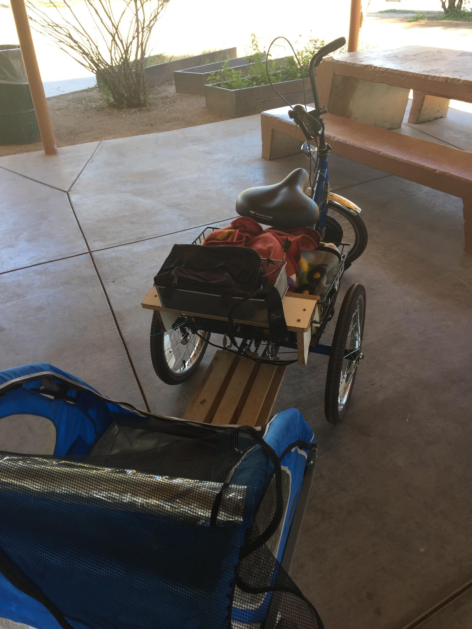 Worksman Cycles Folding Blue