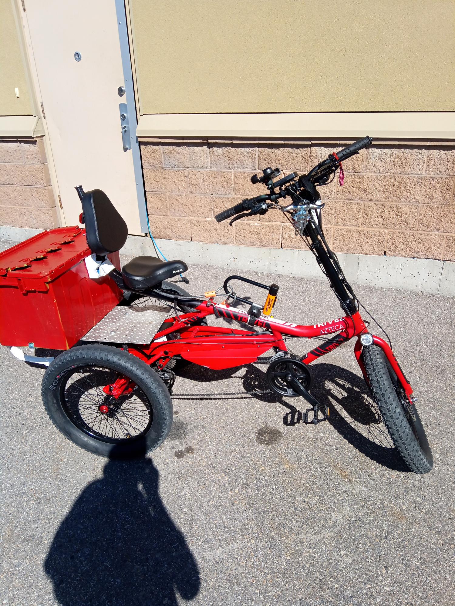 2022 Trivel tricycle Red