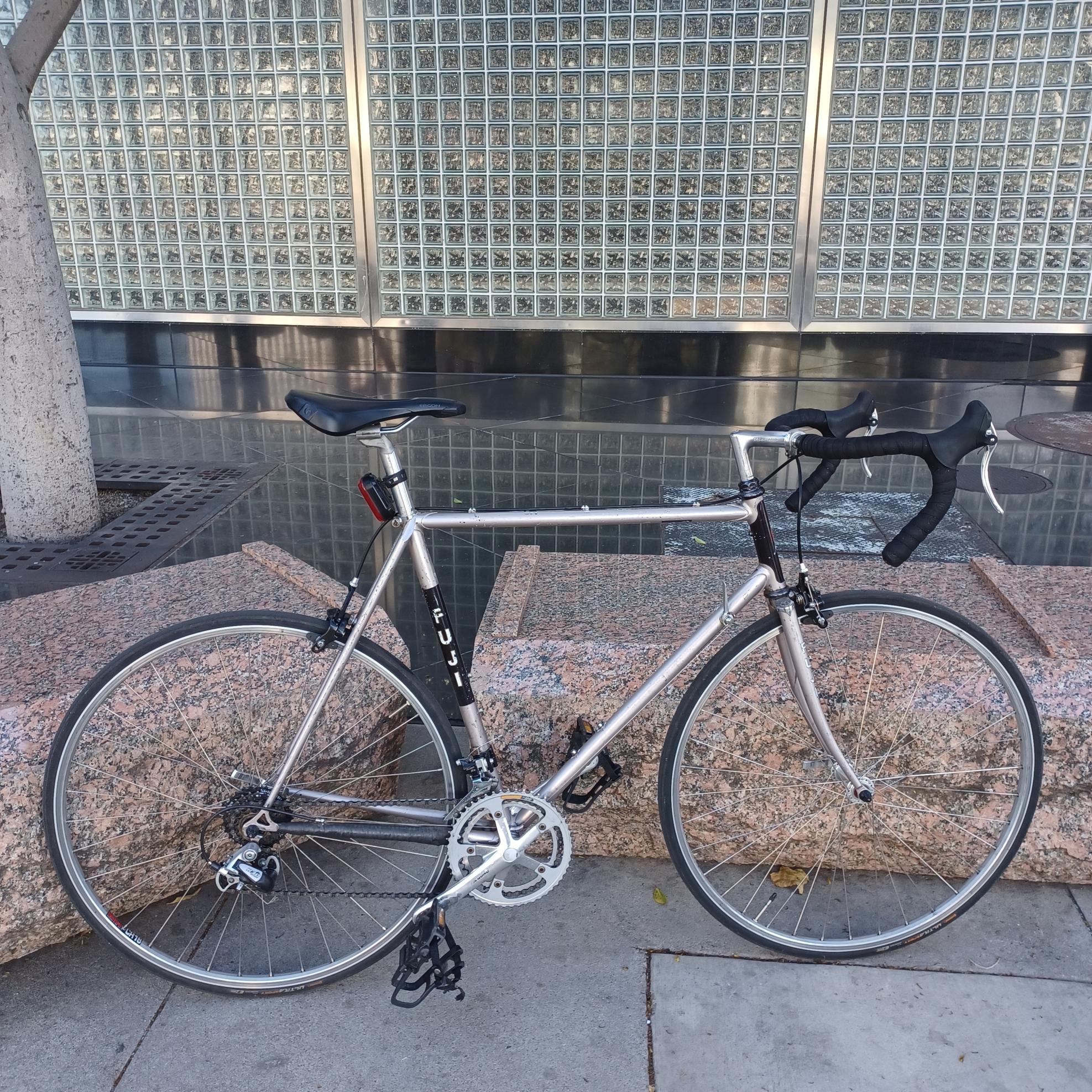 1986 Fuji Opus III Silver, gray or bare metal