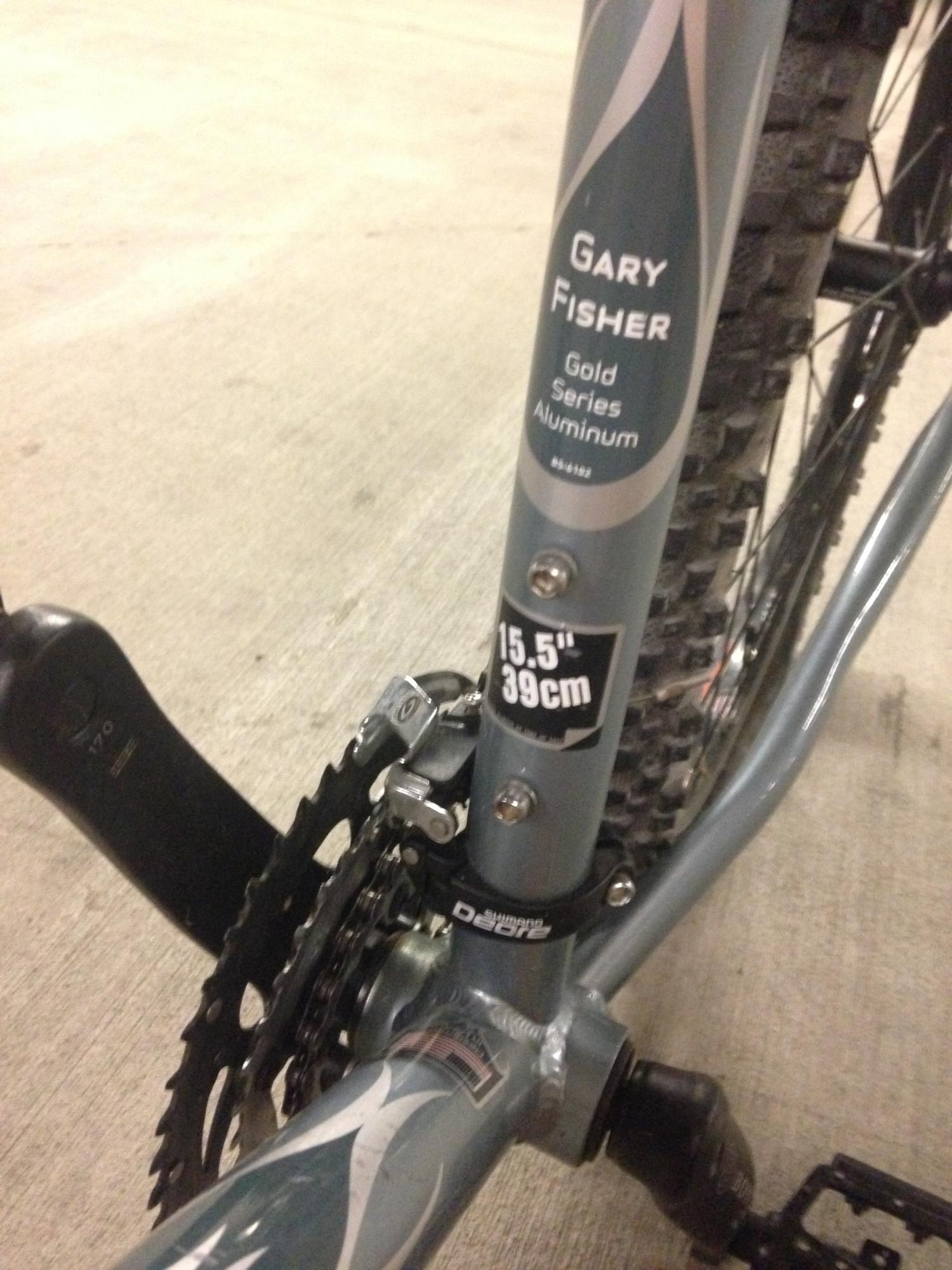 Gary Fisher  Silver or Gray