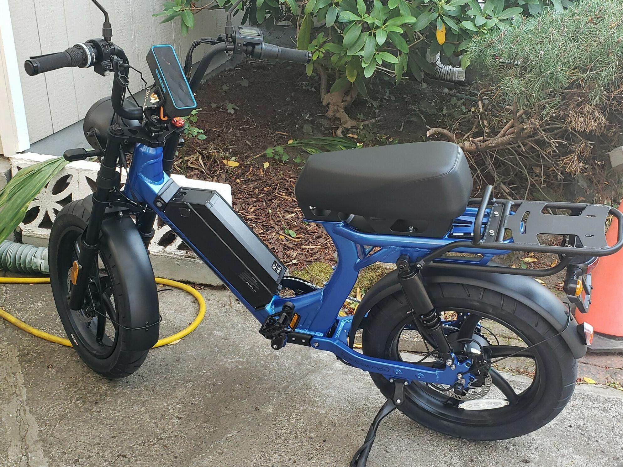 2020 Juiced Bikes Scooter hyperscorpion Blue