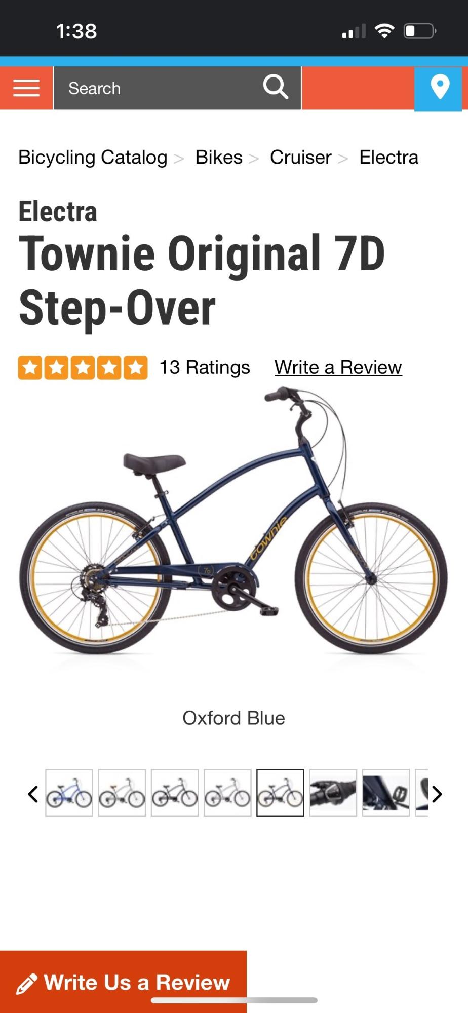 Electra Cruiser Blue