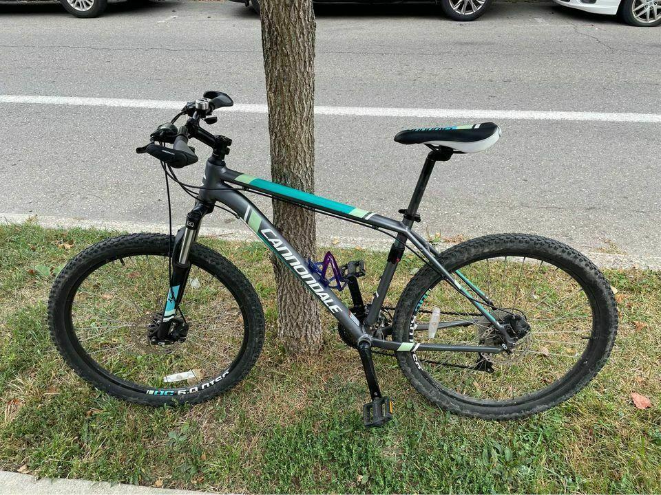 2014 Cannondale Trail Women's 7 Silver, gray or bare metal