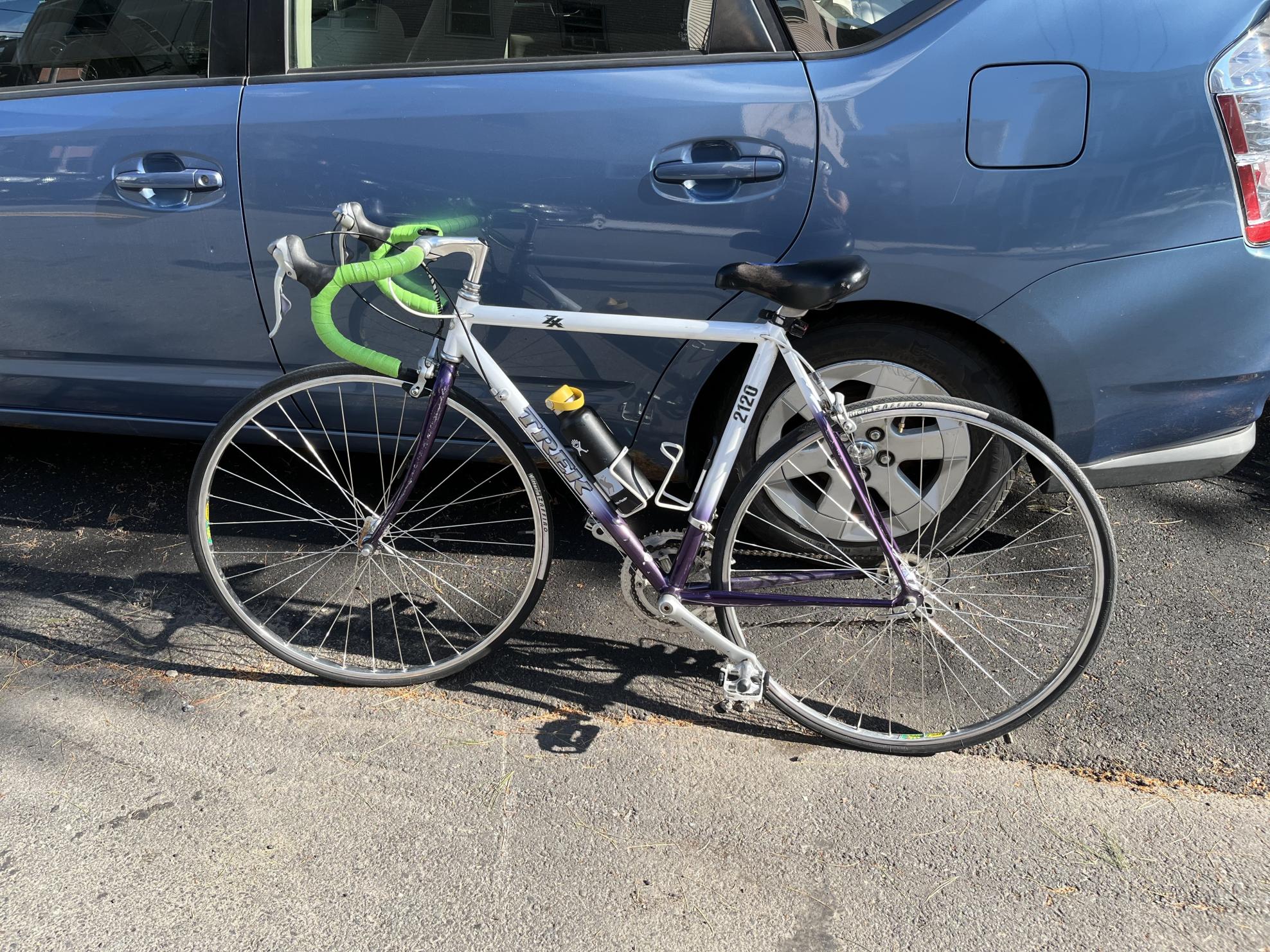 Trek 2120 White and Purple