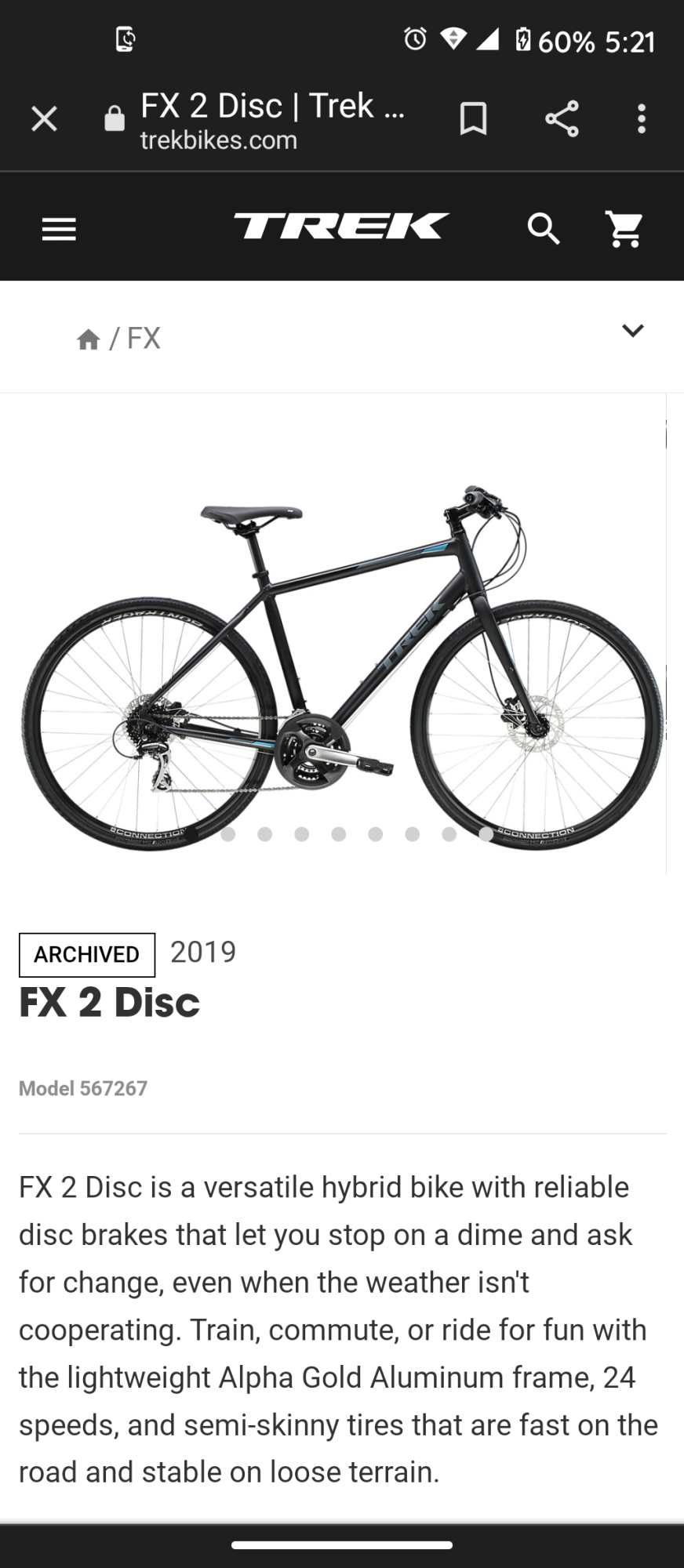 2019 Trek Black