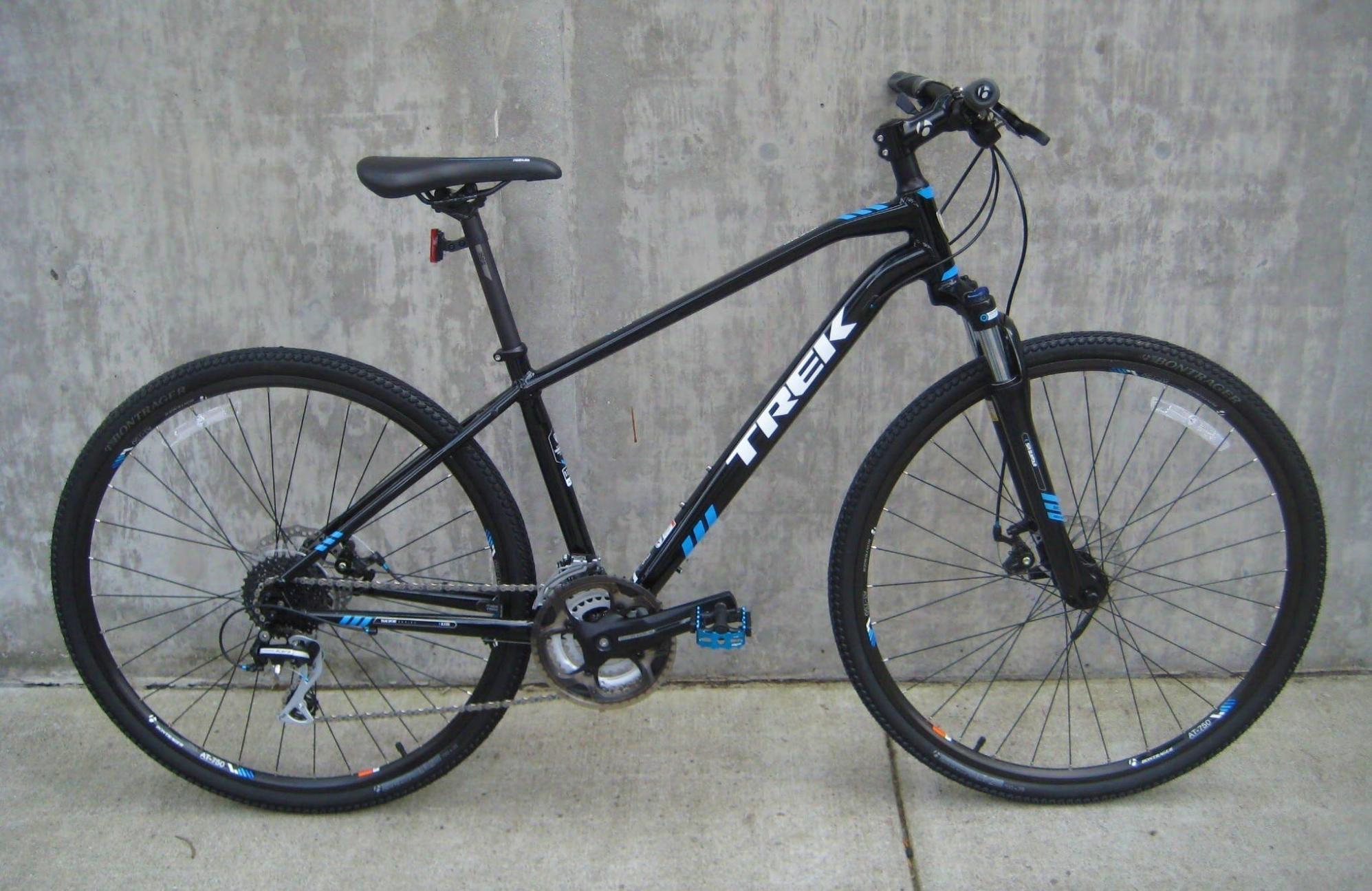 2015 Trek 8.3 DS Black and Blue