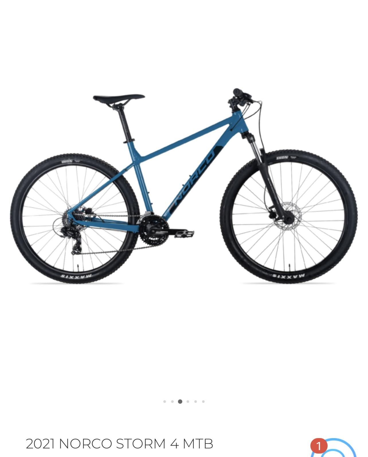 2021 Norco Bikes Ladies Small Blue
