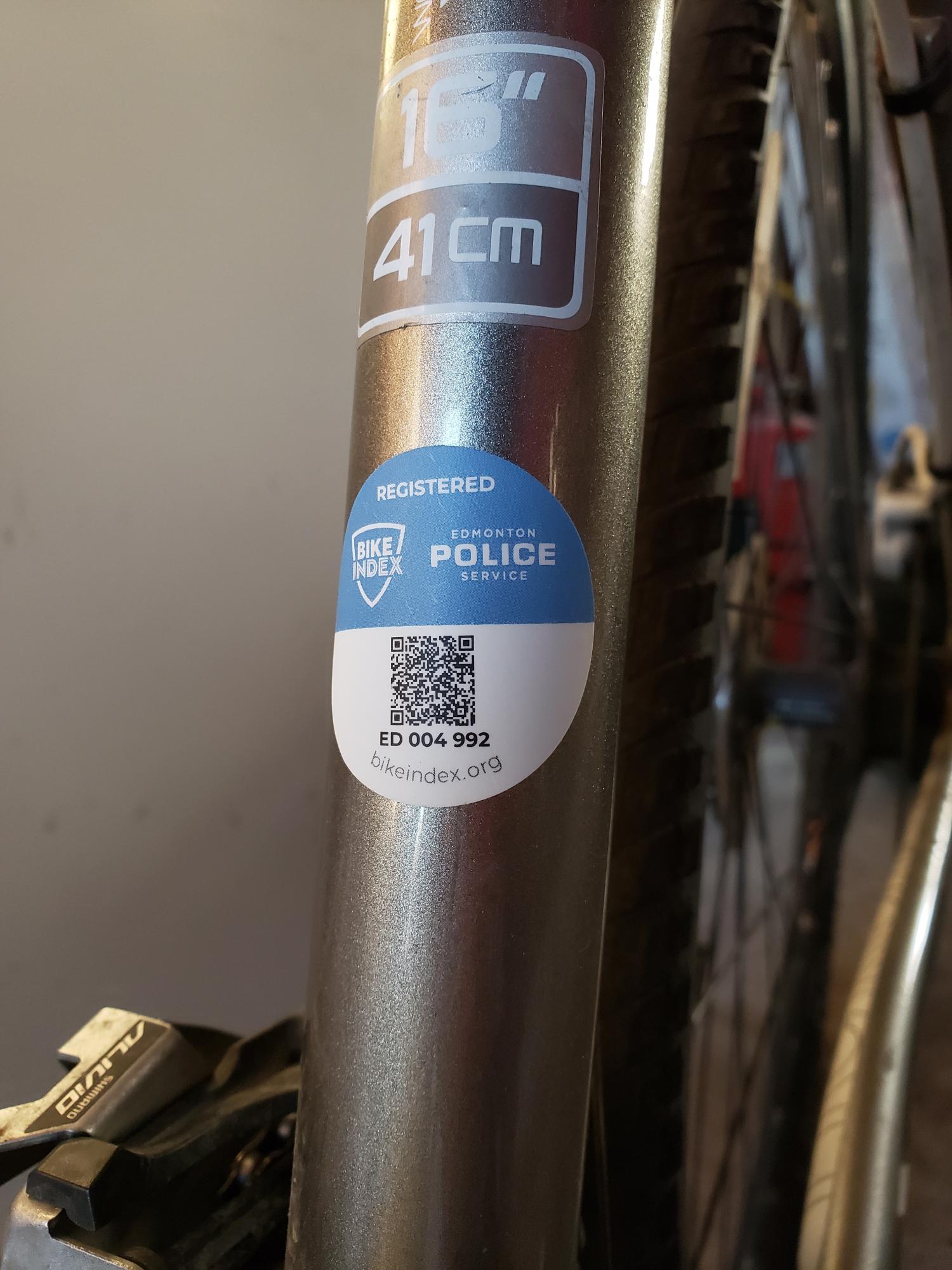 2016 Trek Neko SL dual sport series Silver, gray or bare metal and White